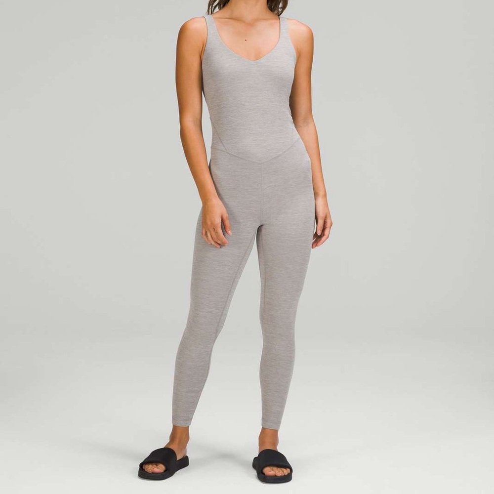 Lululemon Align Bodysuit Heathered Gull Grey